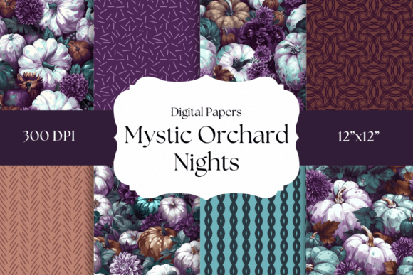 Mystic Orchard Nights: A Gothic Twist on Autumn Design