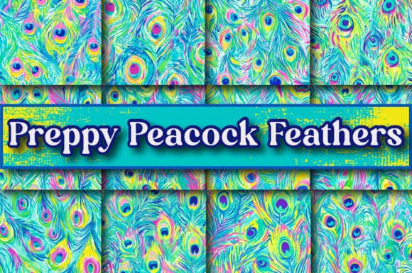 Preppy Peacock Feathers: A Modern Twist on Regal Elegance