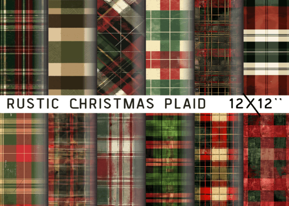 Rustic Christmas Plaid: The Ultimate Holiday Design Asset
