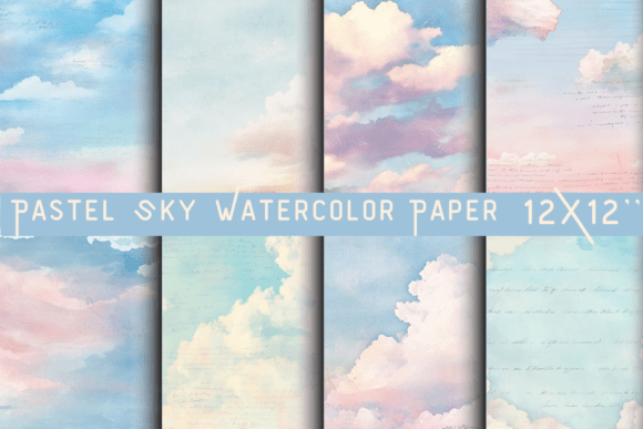Soft Sky Dreams: Using Pastel Sky Watercolor Paper in Your Projects